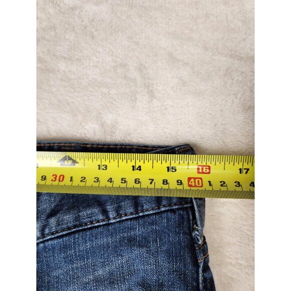 Silver Jeans Men's 31"x28" Konrad Slim Straight Medium Blue Stretch Denim Grunge - Picture 13 of 15